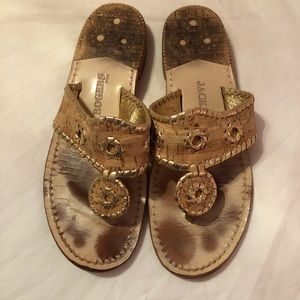 Jack Rogers cork sandals